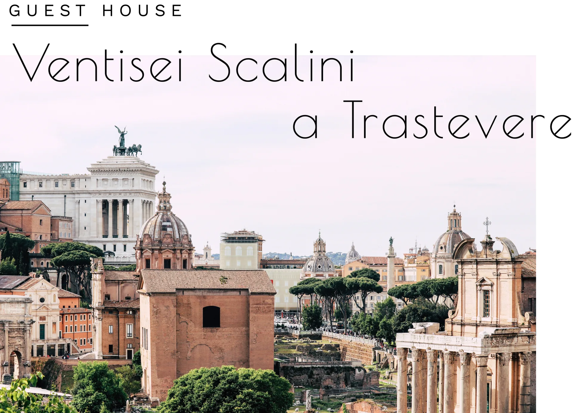Ventisei Scalini A Trastevere
